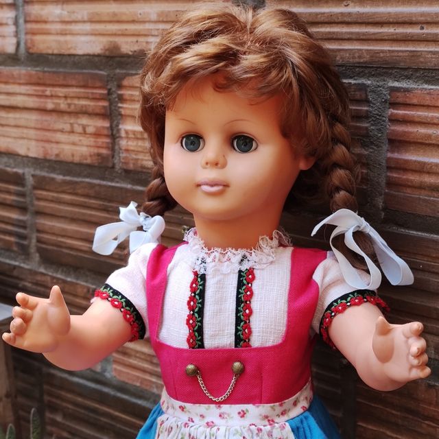 Muñeca Zapf con ropa original 55 cm.