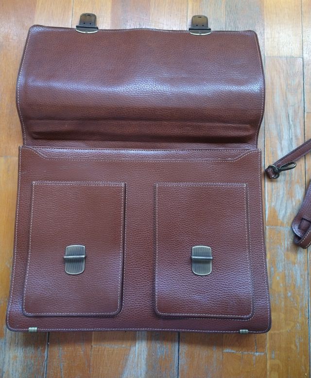 Maletín piel nature