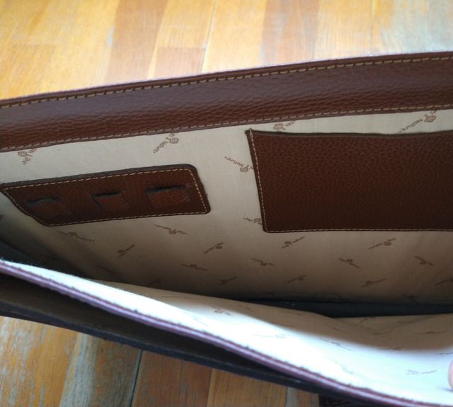 Maletín piel nature