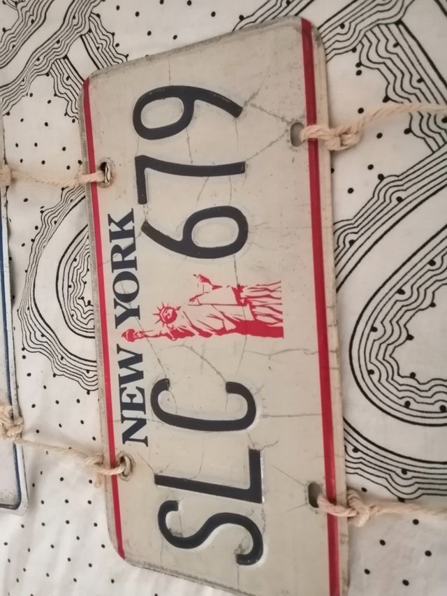 Vendo matricula real de New York