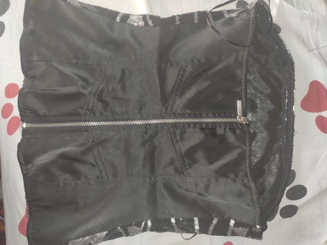 Top lentejuelas de Stradivarius