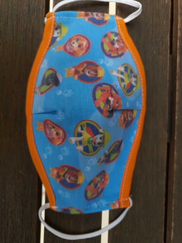 MASCARILLA TEJIDO LAVABLE NIÑO