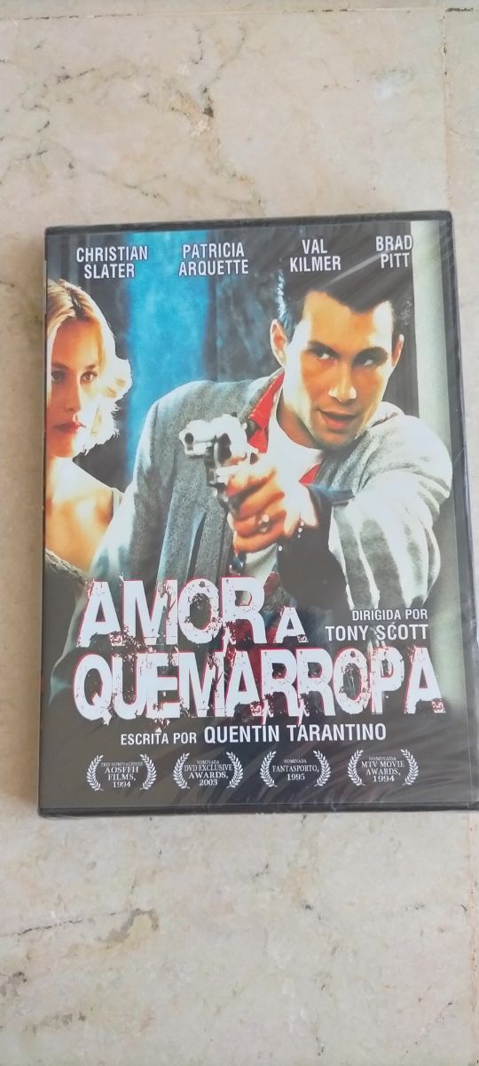 DVD Amor a quemarropa