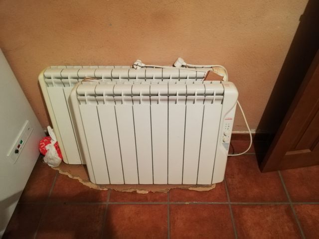Radiadores eléctricos, varios electrodos