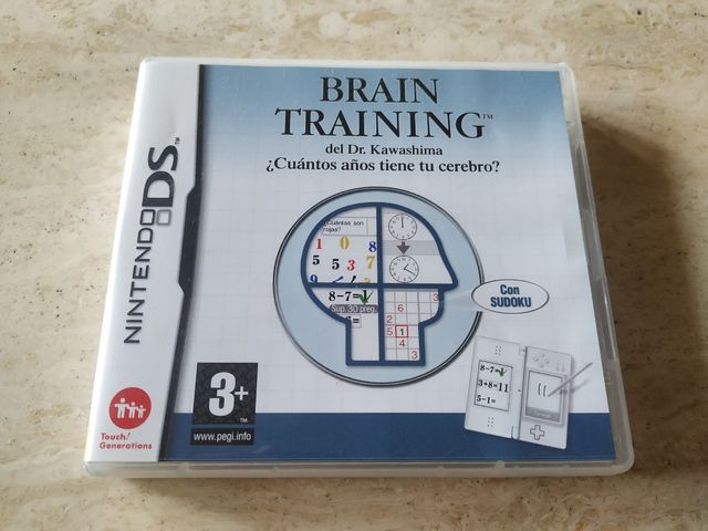 Juego Nintendo DS. Brain training.