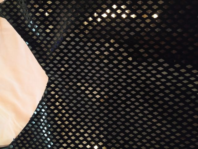 camiseta negra de vestir, talla M