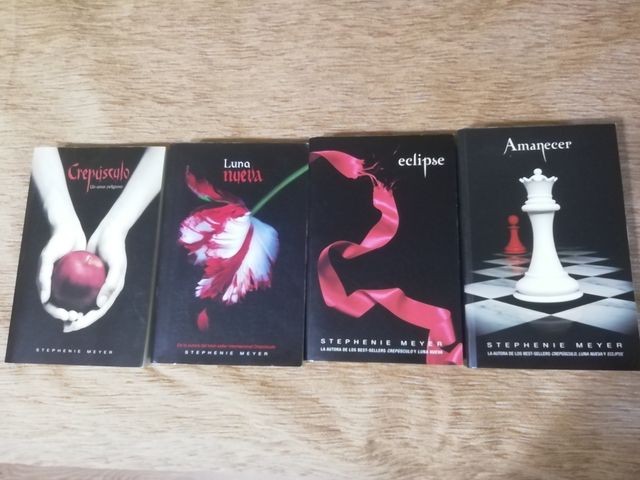 Saga libros Crepúsculo completa