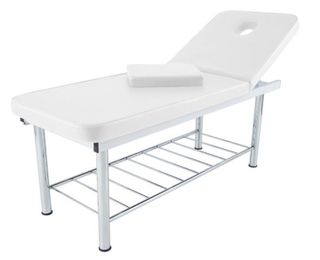 Camilla fija de acero 2 cuerpos con tapón facial b de segunda mano por