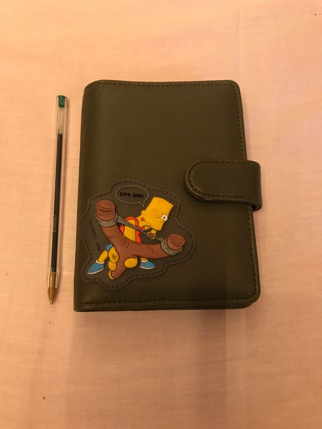 FUNDA AGENDA LOS SIMPSOMS