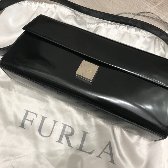 Bolso Furla negro piel