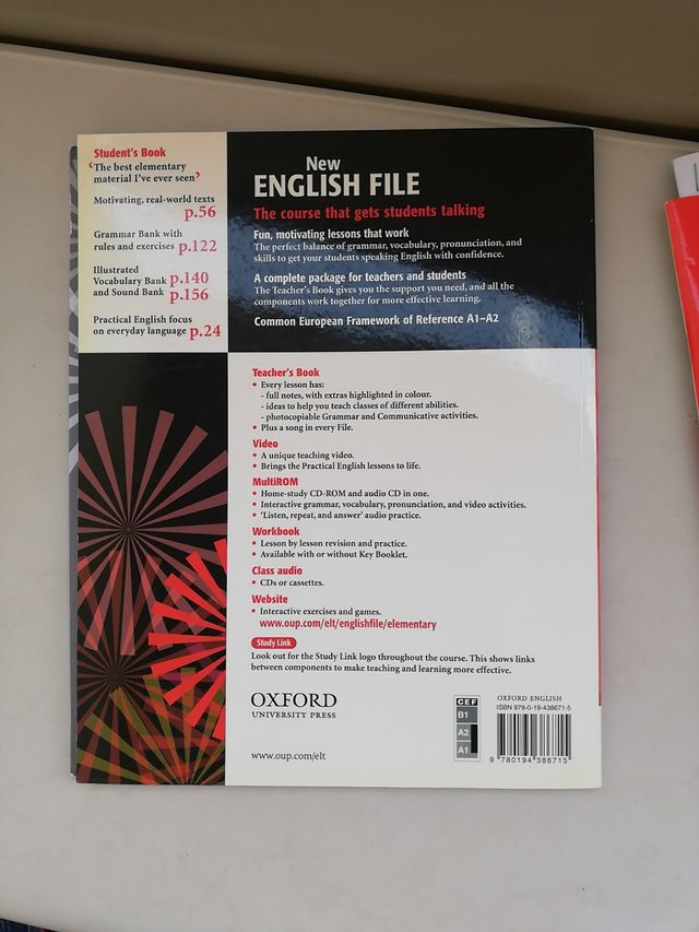 libro inglés A1A2 Oxford