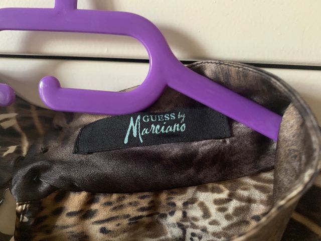 Vestido de seda de Marciano Guess