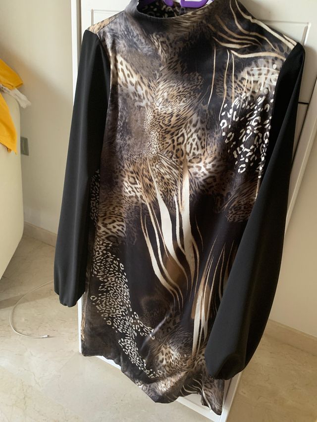 Vestido de seda de Marciano Guess