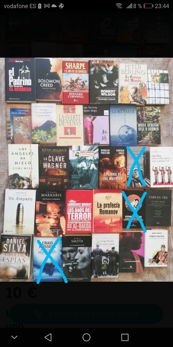 Libros diversos titulos, 10€ cada uno