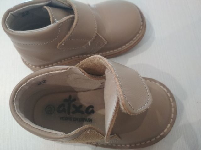 Botas piel niño