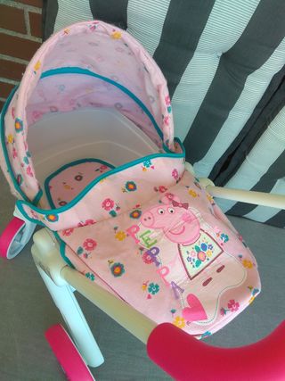 cochecito muñecas peppa pig