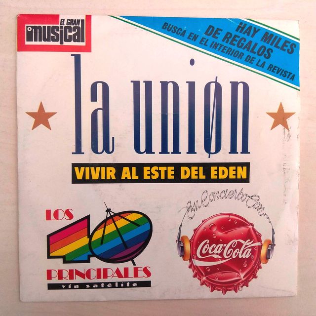 SINGLE VINILO LA UNION LA DAMA SE ESCONDE