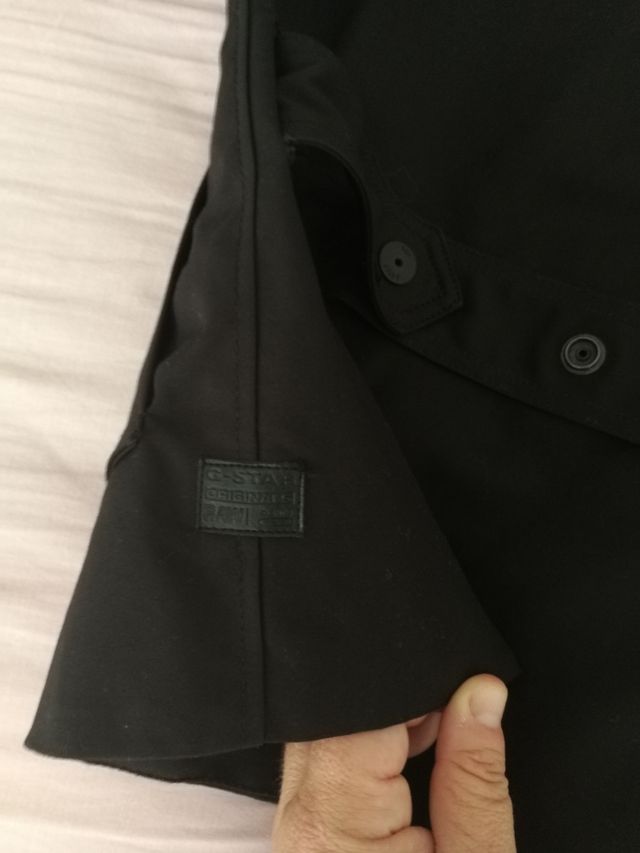 Gabardina negra GStar Talla L