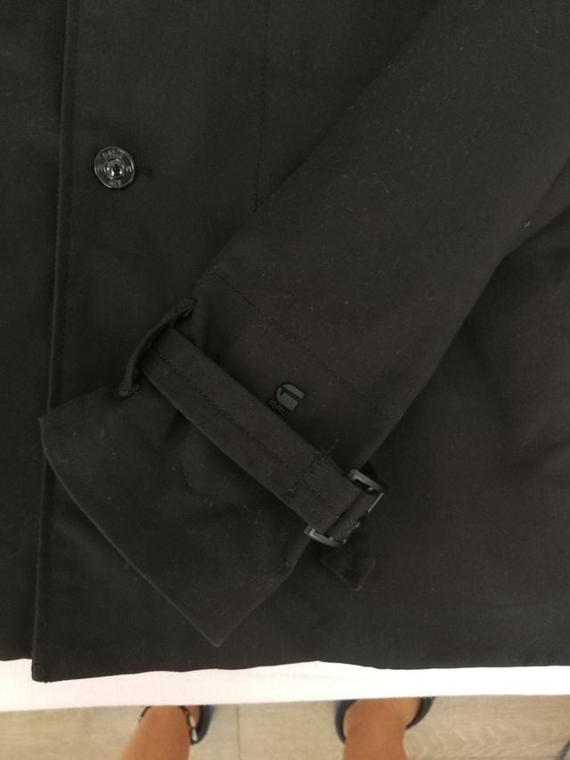Gabardina negra GStar Talla L