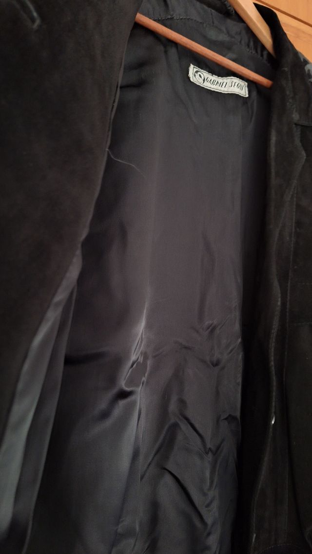 Chaqueta piel ante auténtica