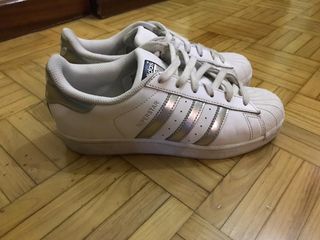 Zapatillas adidas Plateadas Numero 36 Zapatillas adidas Plateadas Numero 36