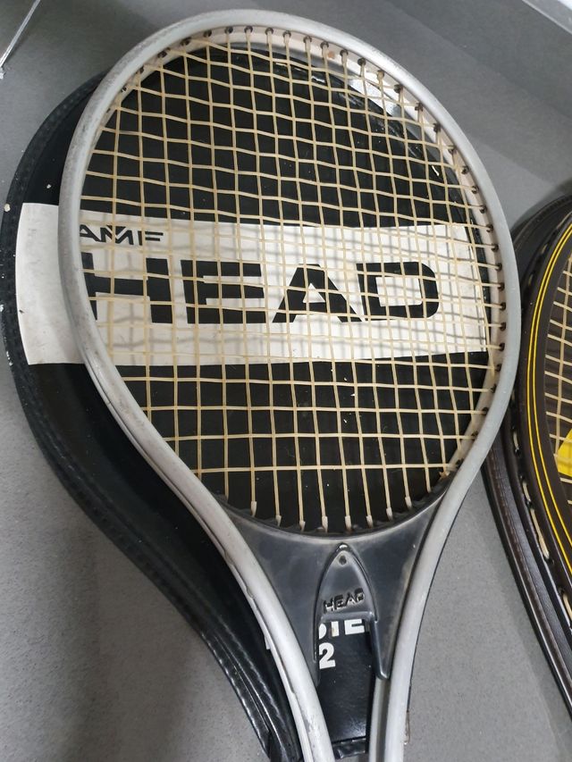 Raqueta tenis vintage marca HEAD