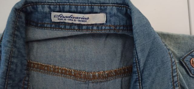 vestido vaquero.talla s. Stradivarius.nuevo
