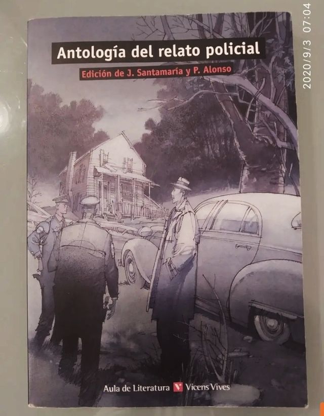 Libro "Antología del relato policial'