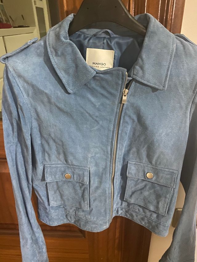 Cazadora de Mango nueva de piel