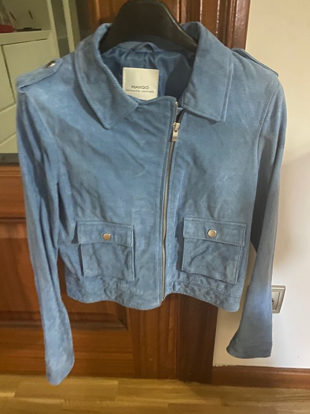 Cazadora de Mango nueva de piel