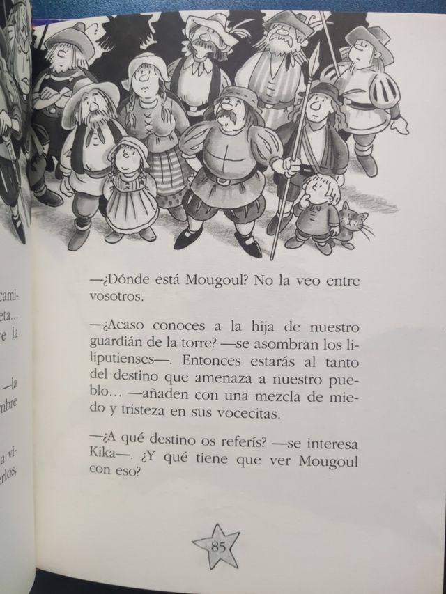 Kika superbruja en el país de Liliput