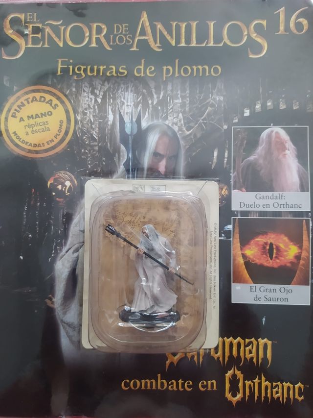 Figura de Saruman + coleccionable