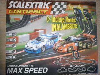 scalextric compact mandos inalambricos