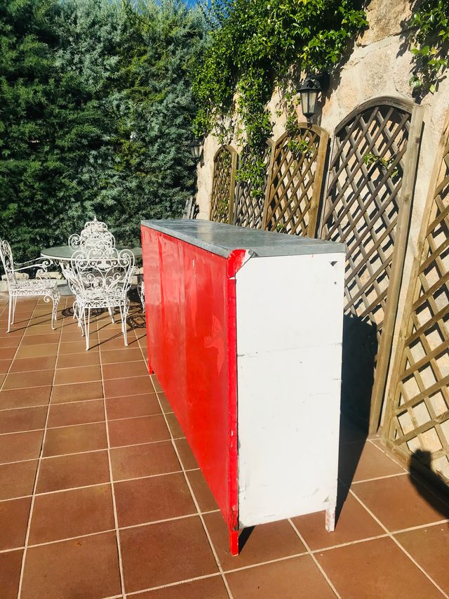 Barra de bar de aluminio exterior de segunda mano por 100 € en Madrid