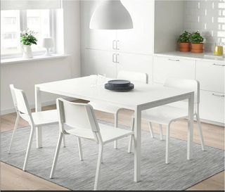 Mesa comedor o cocina blanca Ikea de segunda mano por 40 Mesa comedor o cocina blanca Ikea de segunda mano por 40