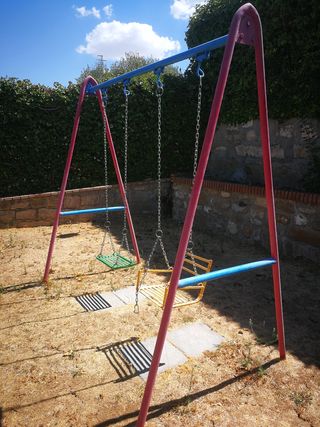 sube y baja columpio