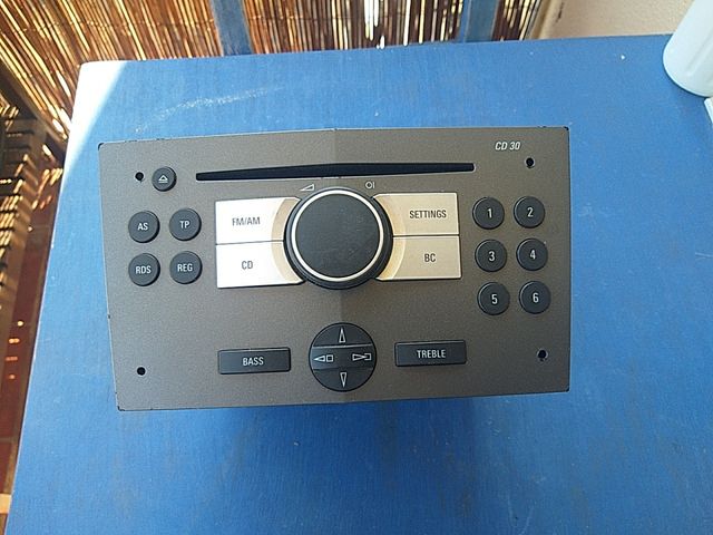 Autor radio original Opel Zafira