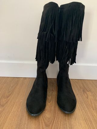 رضيع بلا عيب كون كبير botas negras con flecos - kouraniyat.com