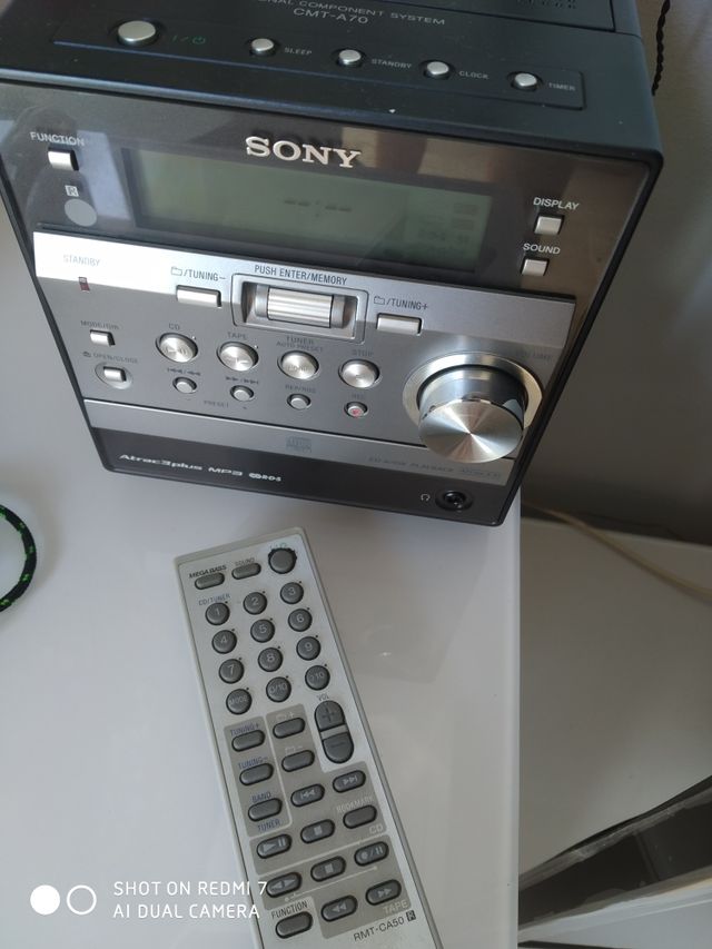 Mini cadena musical Sony