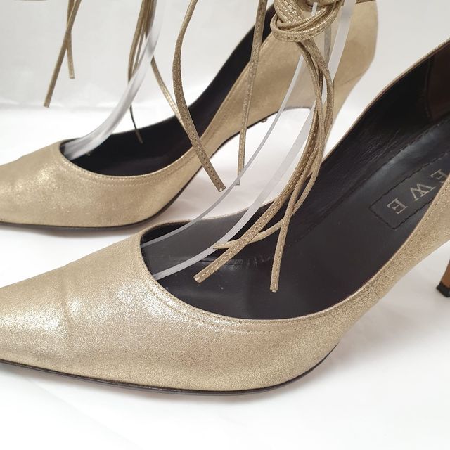 Zapatos Loewe Dorados