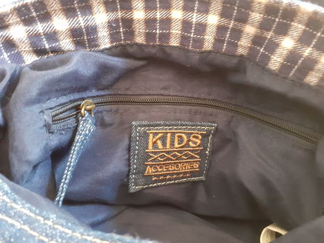 Bolso vaquero Sfera 22×25 en perfecto estado