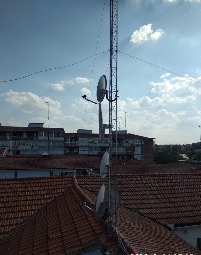 instalación en torreta