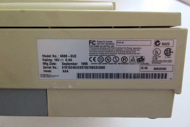 Escáner USB ACER Prisa 620U