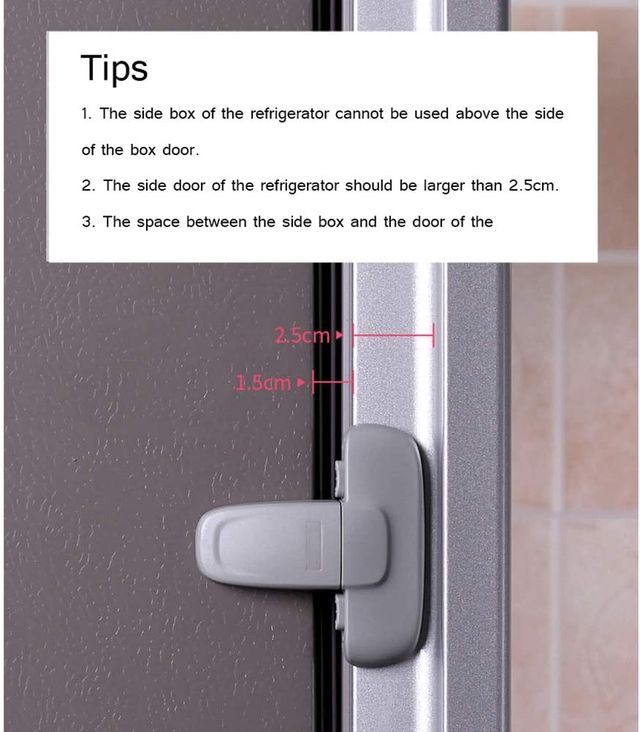 Cerradura seguridad bebé nevera/congelador de segunda mano por 4 € en