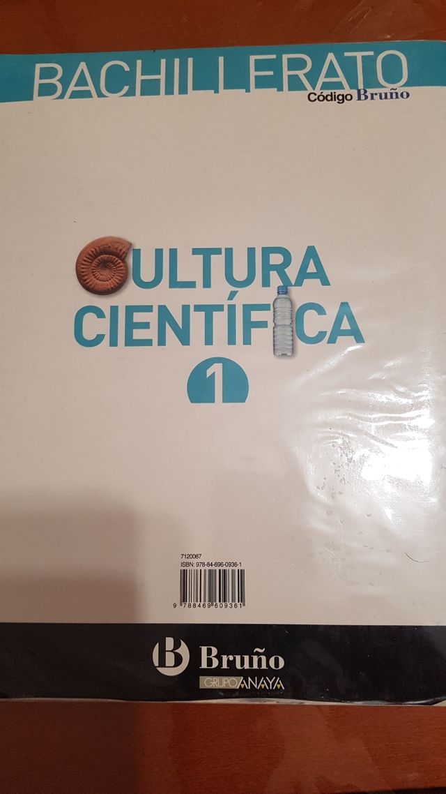 Cultura científica Bruño 1 Bachillerato