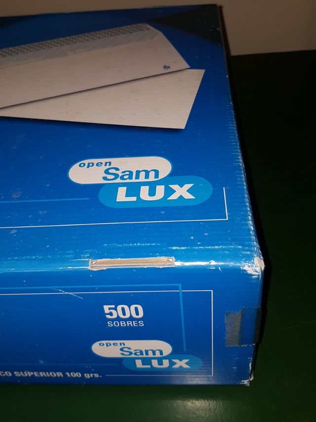 caja sobres 500