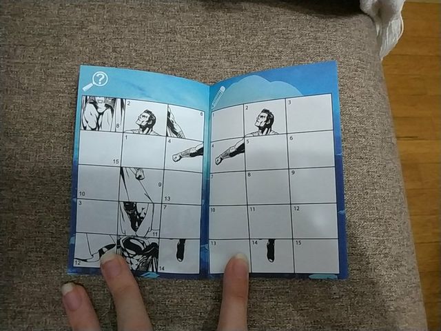 Mini libros actividades niños Superman Superwoman