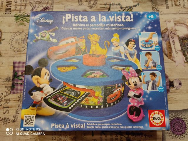 Juego de mesa Pista a la Vista.