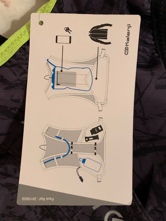 Mochila trail kalenji 5L