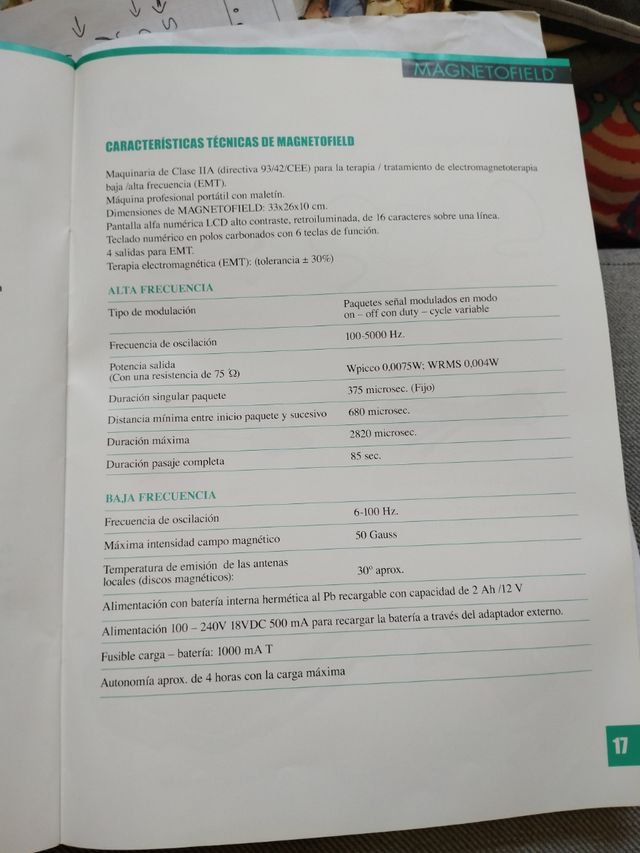 Magnetoterapia magnetofield
